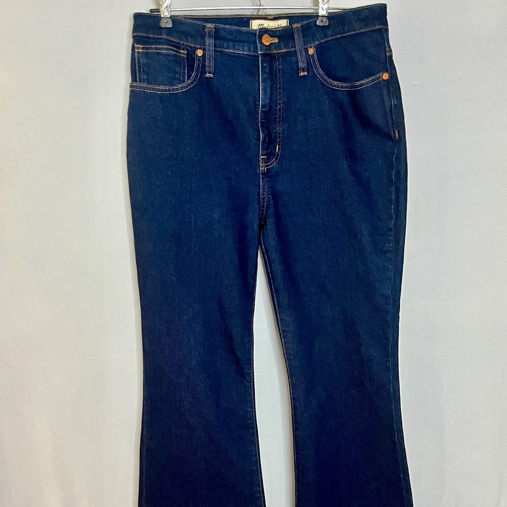 Madewell Skinny Flare Jeans | Size 30 | High Rise Stretch Denim